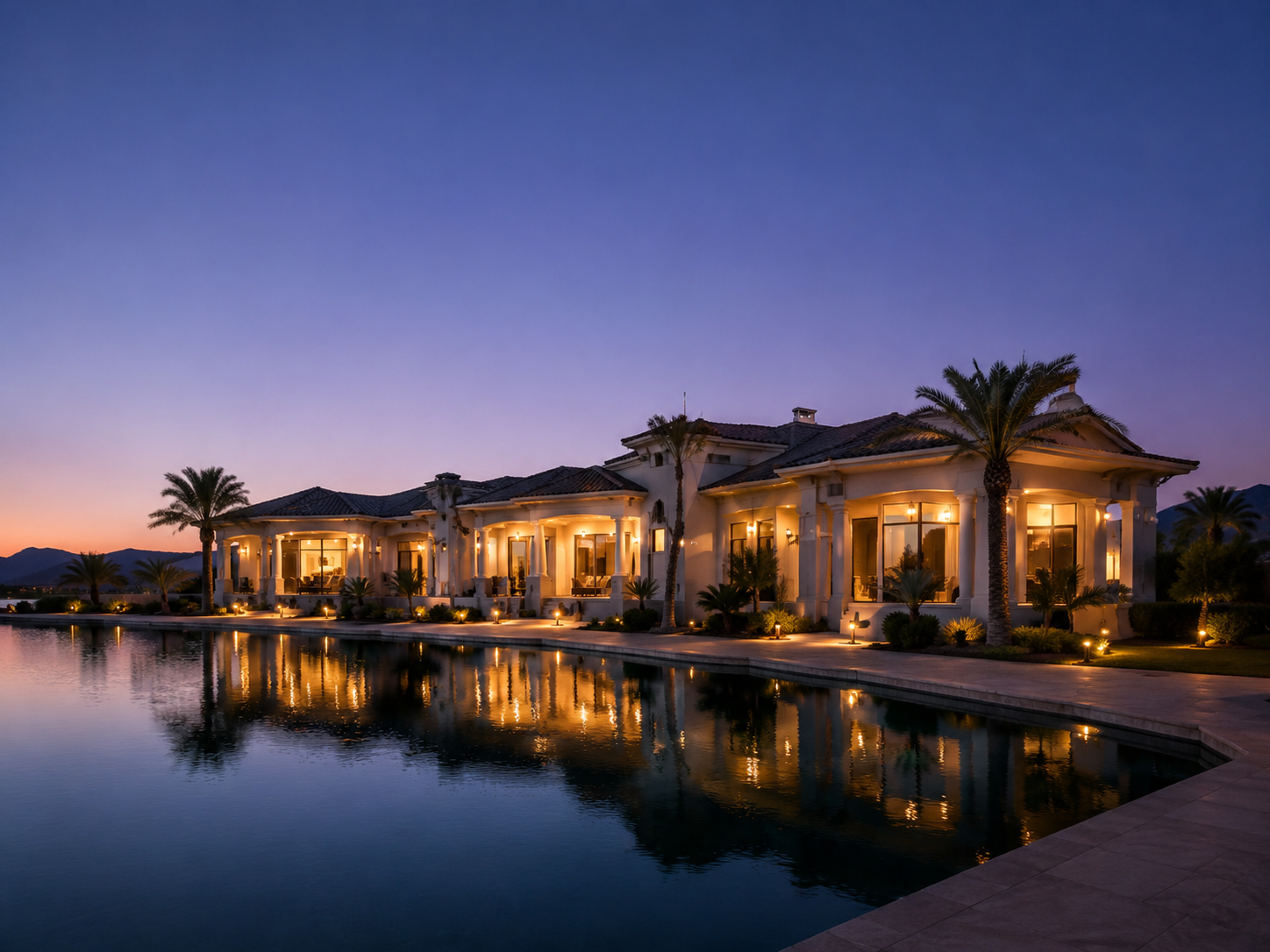 Lakefront luxury home in The Lakes, Las Vegas – $1,950,000